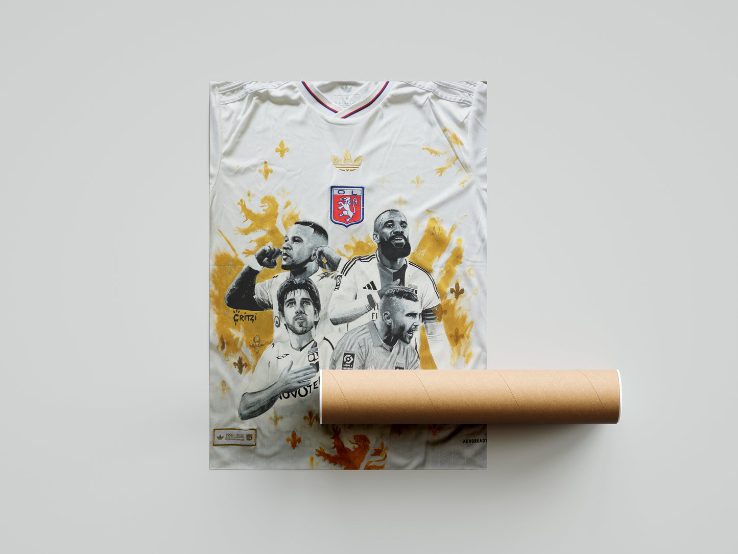 POSTER "75 ANS DE L’OL"