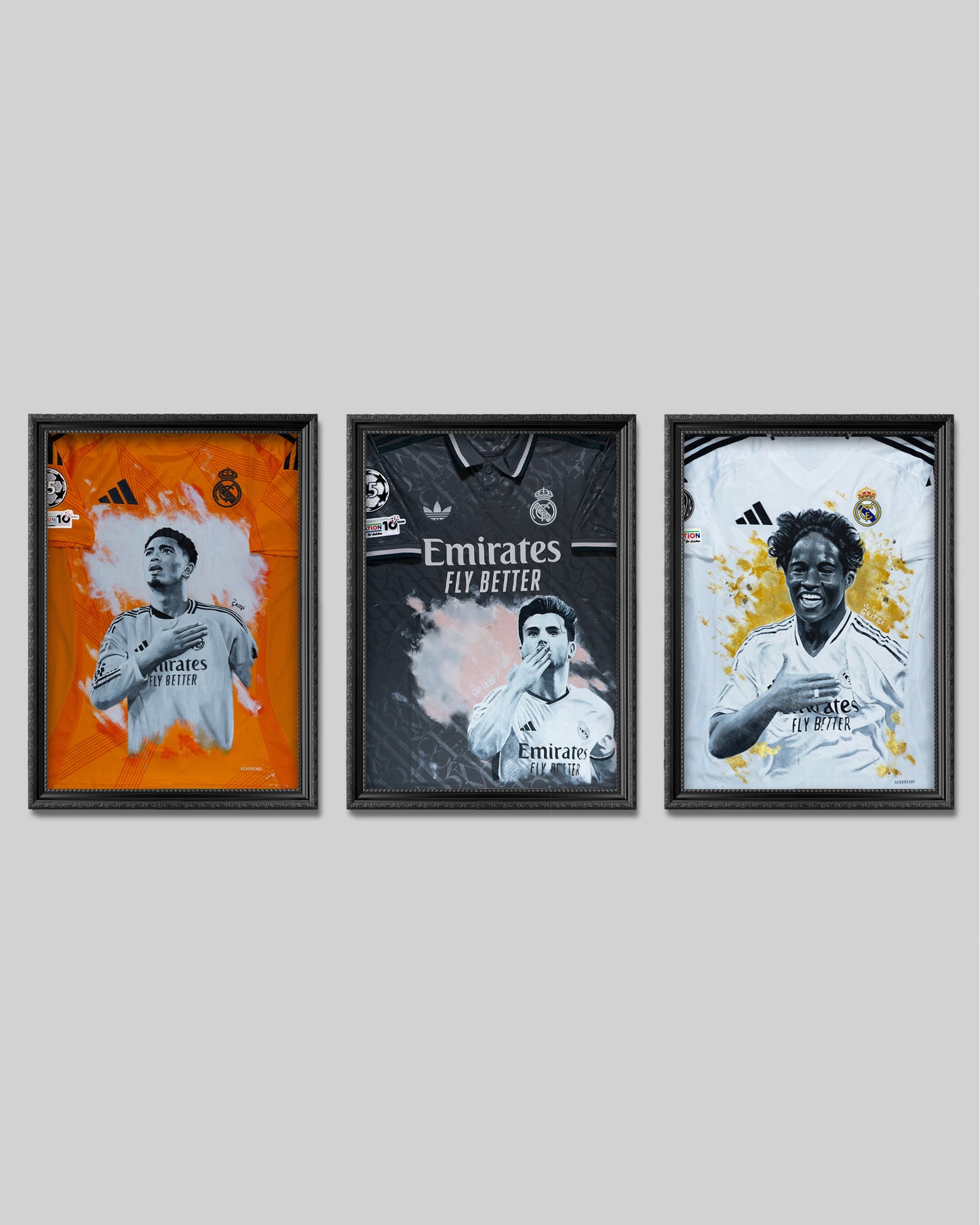 PACK DE 3 POSTERS - "ENDRICK, BRAHIM, BELLINGHAM"