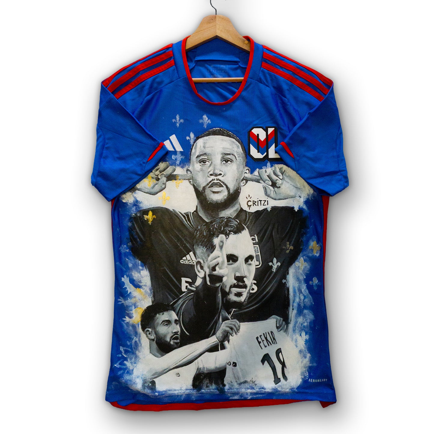 Maillot de collection "CHERKI, FEKIR, DEPAY"