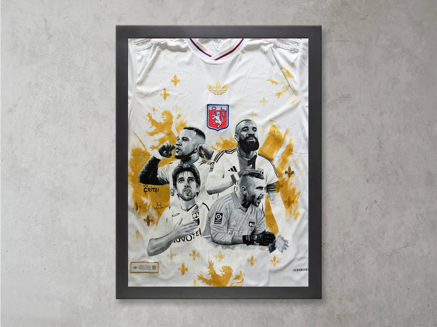 POSTER "75 ANS DE L’OL"