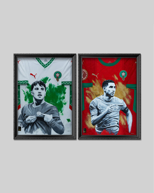 PACK DE 2 POSTERS - "BRAHIM, HAKIMI"