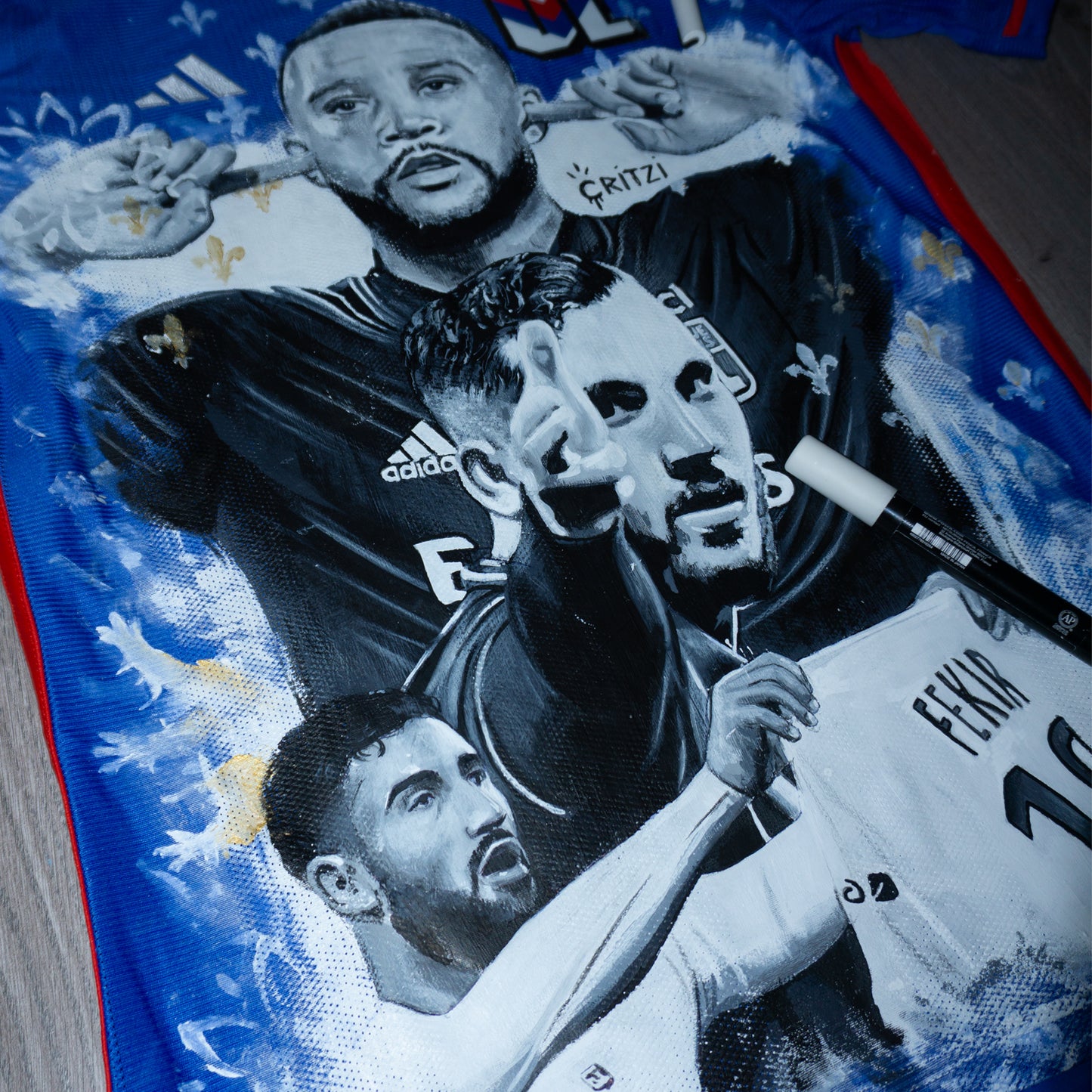 Maillot de collection "CHERKI, FEKIR, DEPAY"